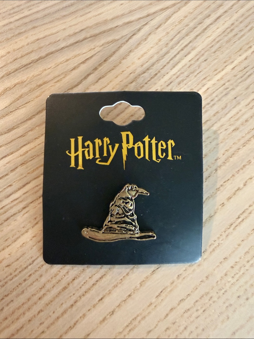 Harry Potter Sorting Hat Gold-Tone Enamel Pin